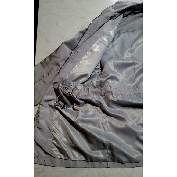 Perry Ellis Metallic Silver Men's Luxury Jacket Small EUC - Picture 9 of 12